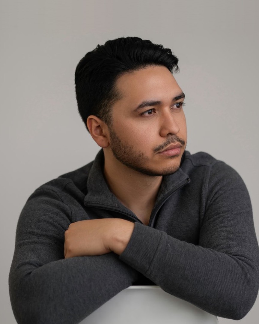 Ramon Acevedo, studio portrait