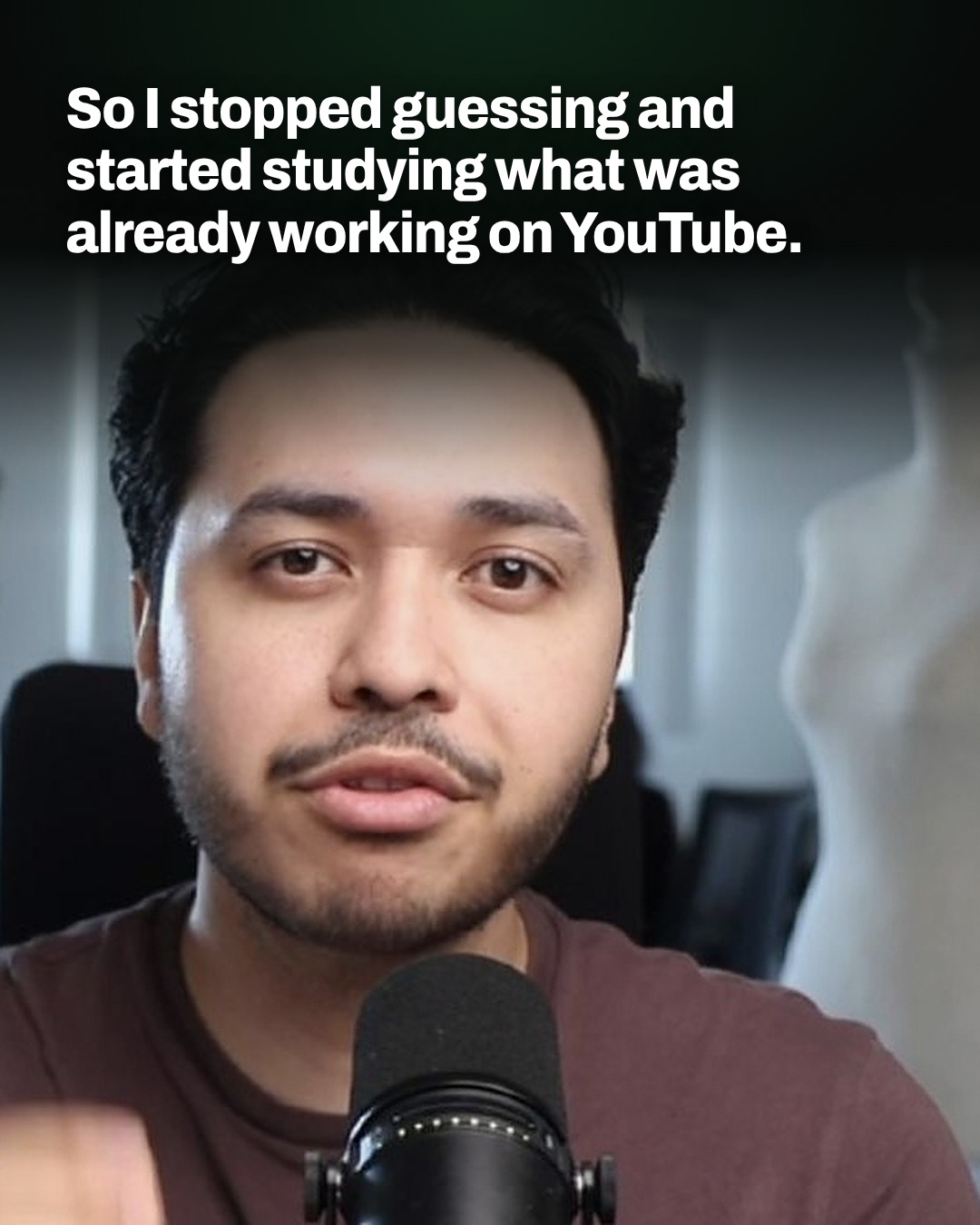 So I stopped guessing and started studying what was already working on YouTube.